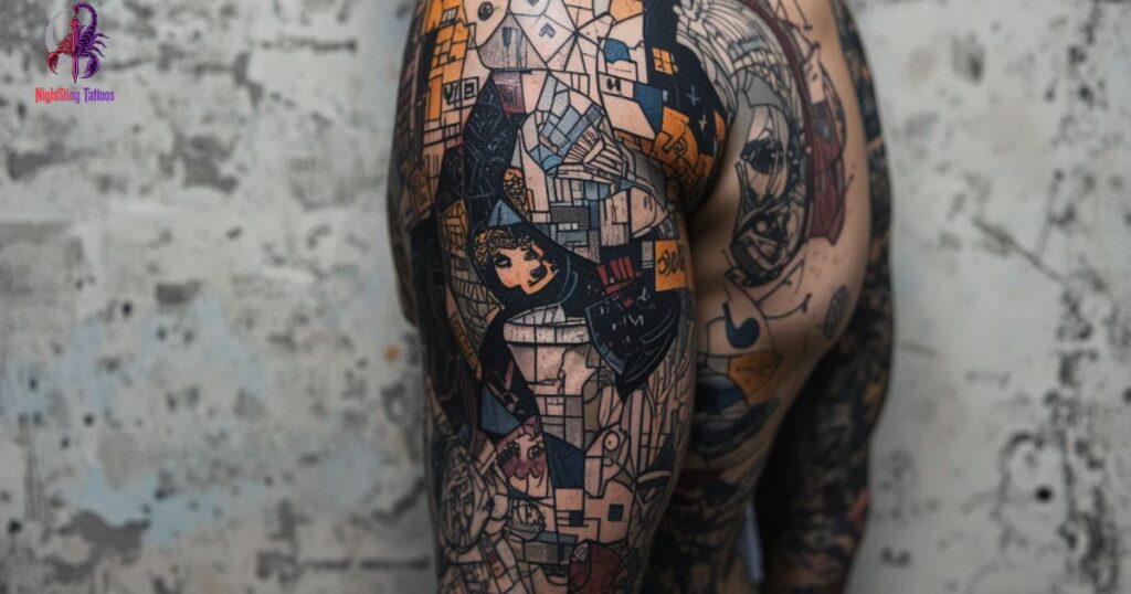 patchwork-tattoos-fur-manner-am-unterarm