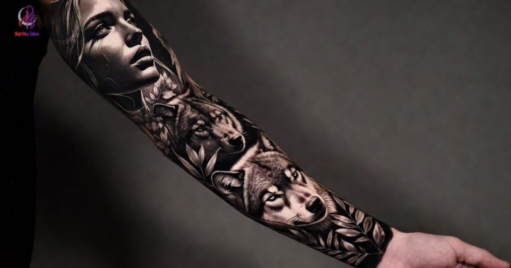 Realism Tattoo Sleeve
