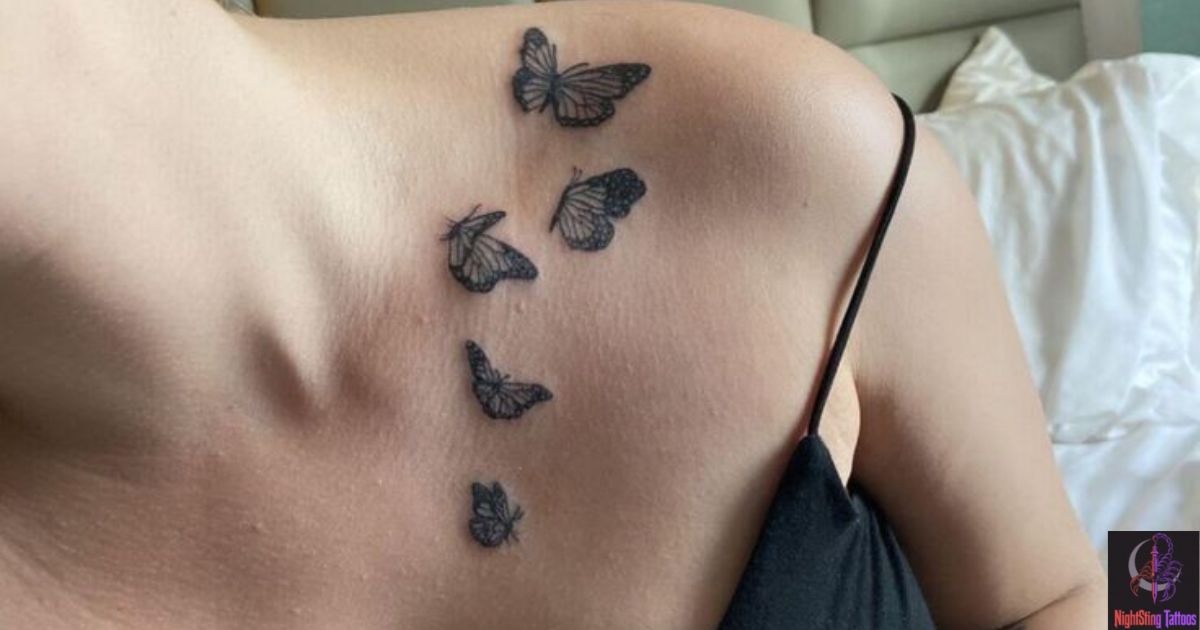 Side chest tattoo Female