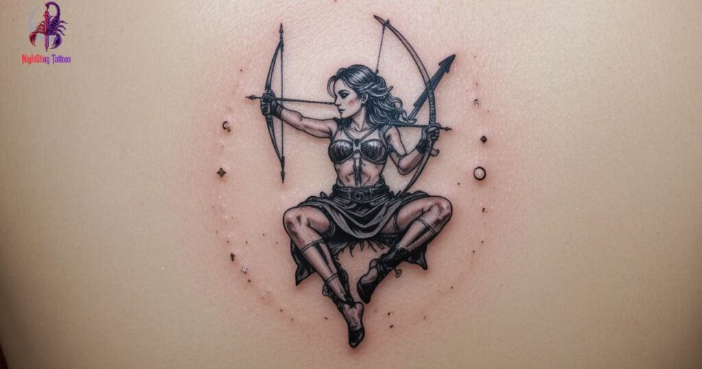 simple-female-sagittarius-tattoo-designs