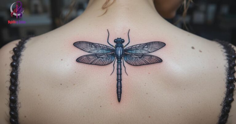 Elegant Dragonfly Tattoos