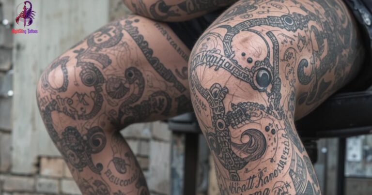 Knee Tattoos for Men