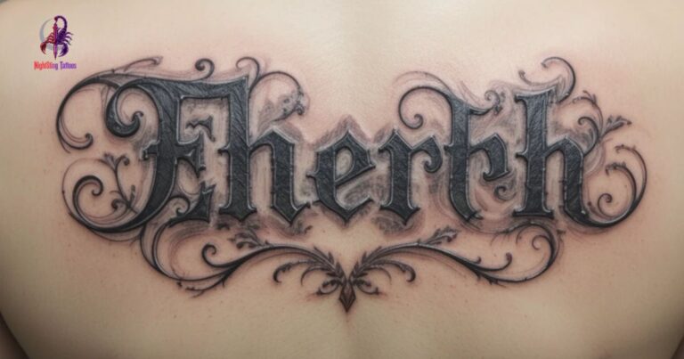 Meaningful Name Tattoo Designs