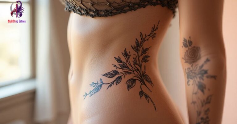 Rippen-Tattoos für Frauen