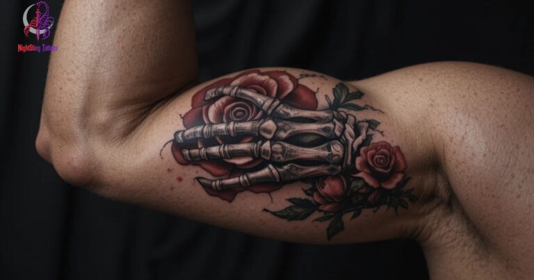 Skeleton Hand Tattoo