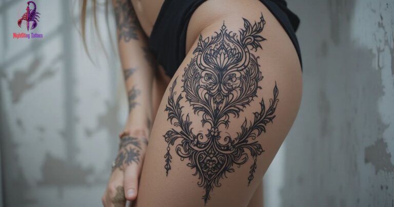 Tatouage Cuisse Femme