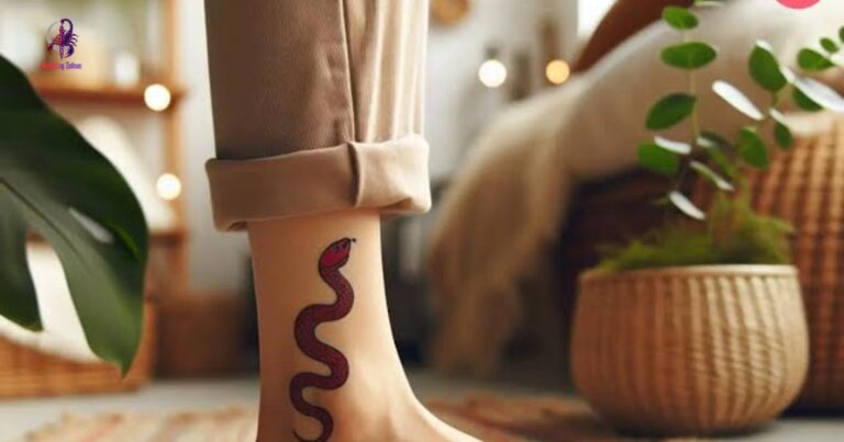 Ankle Snake Tattoo