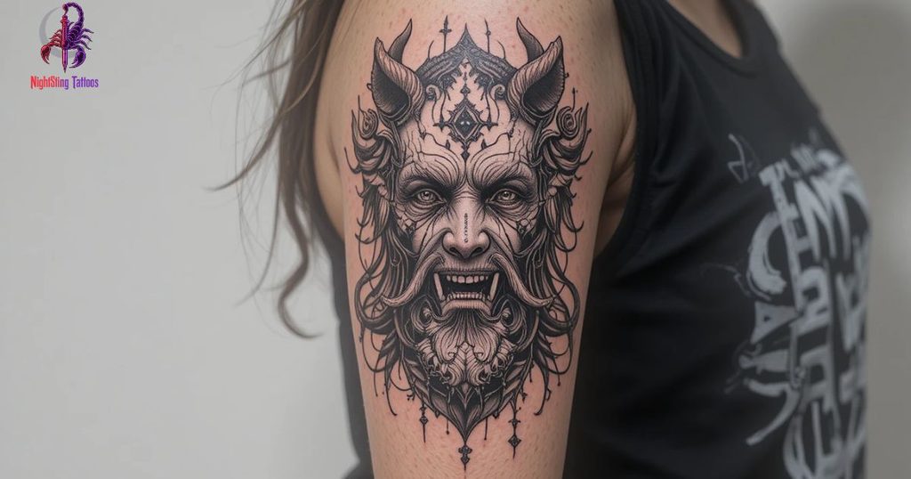 Animal Quarter Arm Tattoo Designs