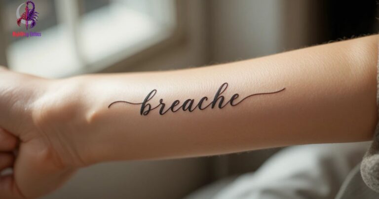 One Word Fine Line Tattoo Ideas
