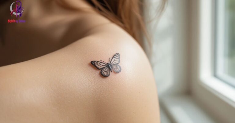 Small Butterfly Tattoo Ideas for Women