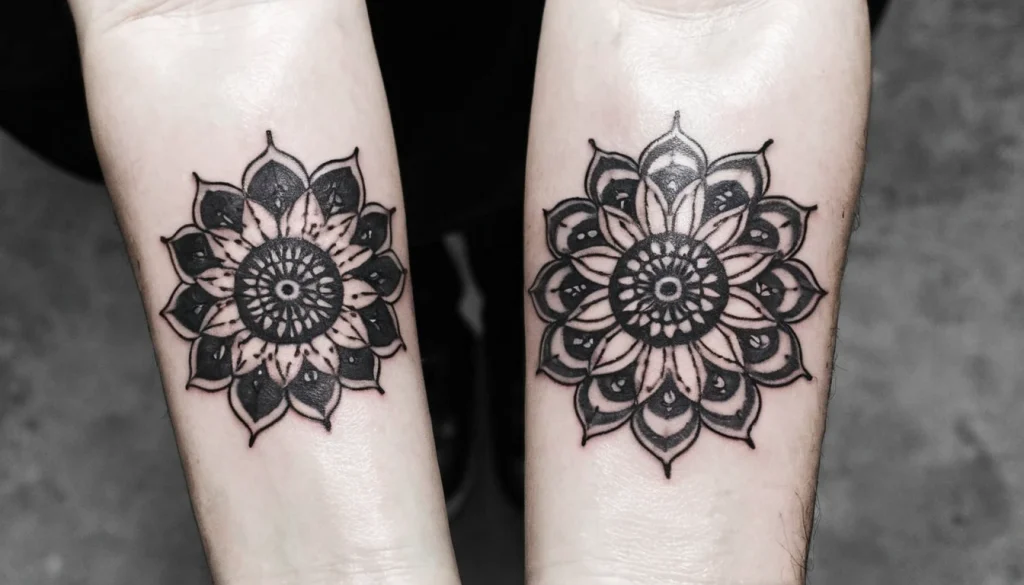 Small Mandala Tattoo